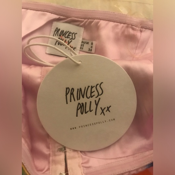 NWT Princess Polly Love All Strapless Corset Top in Multi Color Design Size 4 - Picture 10 of 12